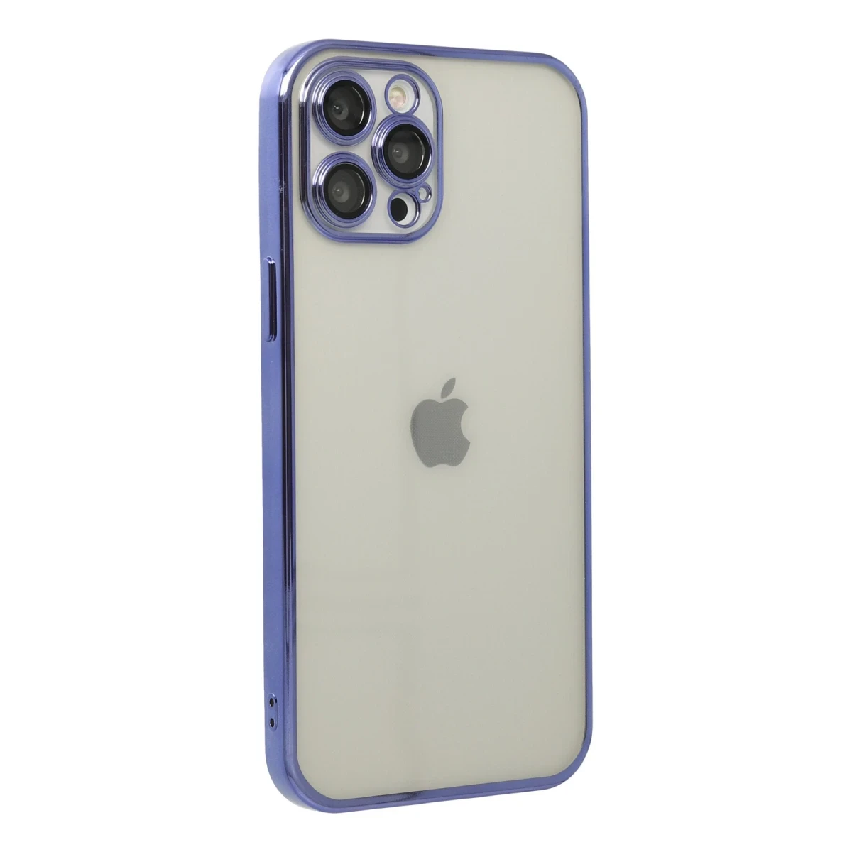 Apple iPhone 12 Pro Kılıf Razer Lensli Silikon - Mor
