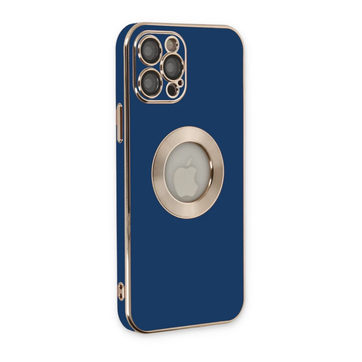 Apple iPhone 12 Pro Kılıf Store Silikon - Mavi
