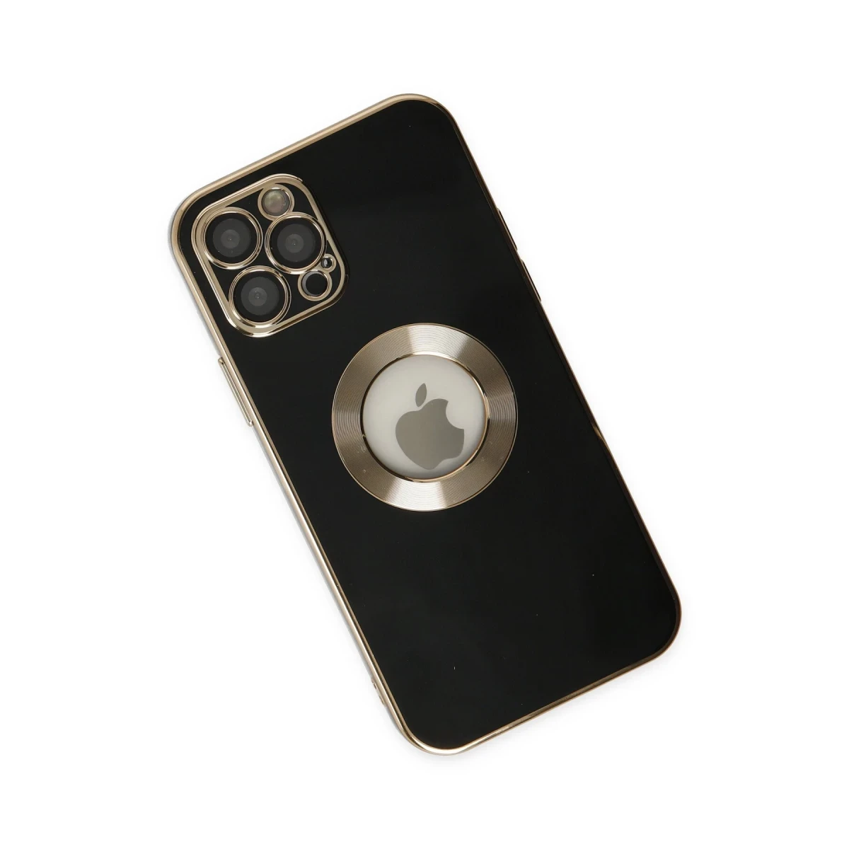 Apple iPhone 12 Pro Kılıf Store Silikon - Siyah