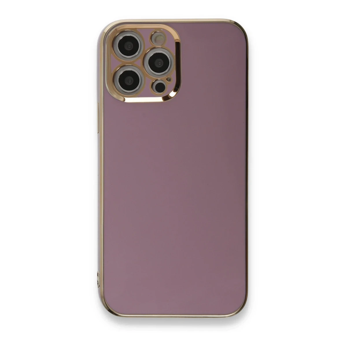 Apple iPhone 12 Pro Kılıf Volet Silikon - Mor
