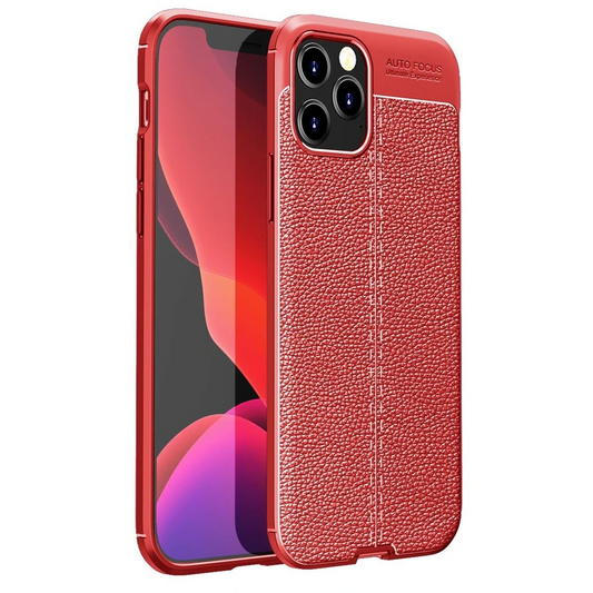 Apple iPhone 12 Pro Max Kılıf Auto Focus Kapak - Kırmızı