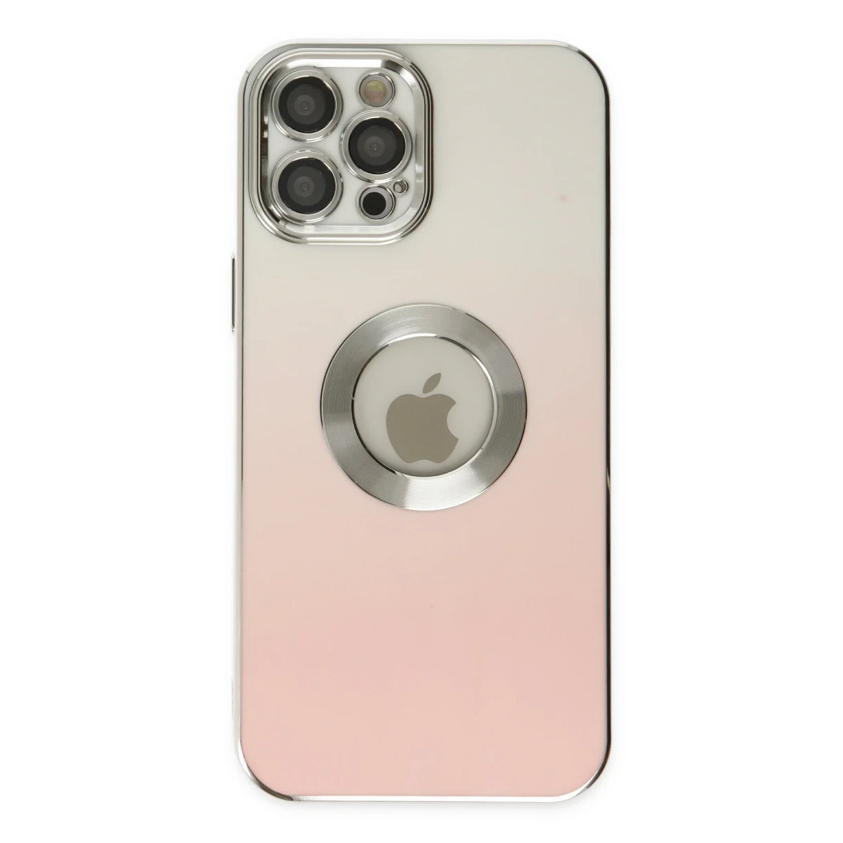 Apple iPhone 12 Pro Max Kılıf Best Silikon - Pembe