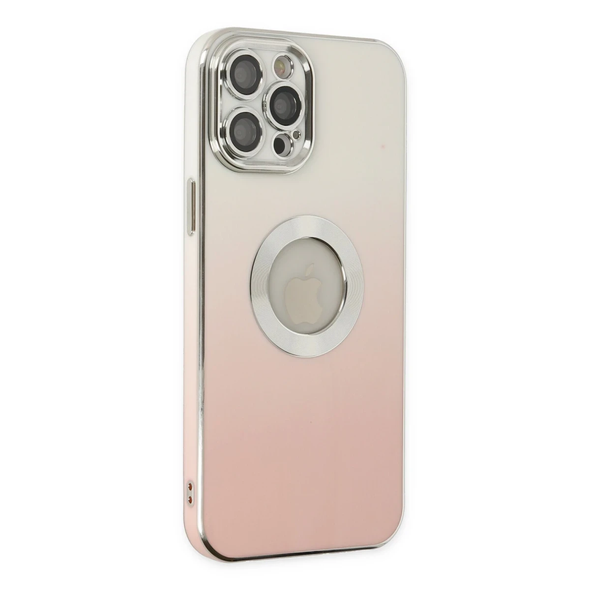 Apple iPhone 12 Pro Max Kılıf Best Silikon - Pembe
