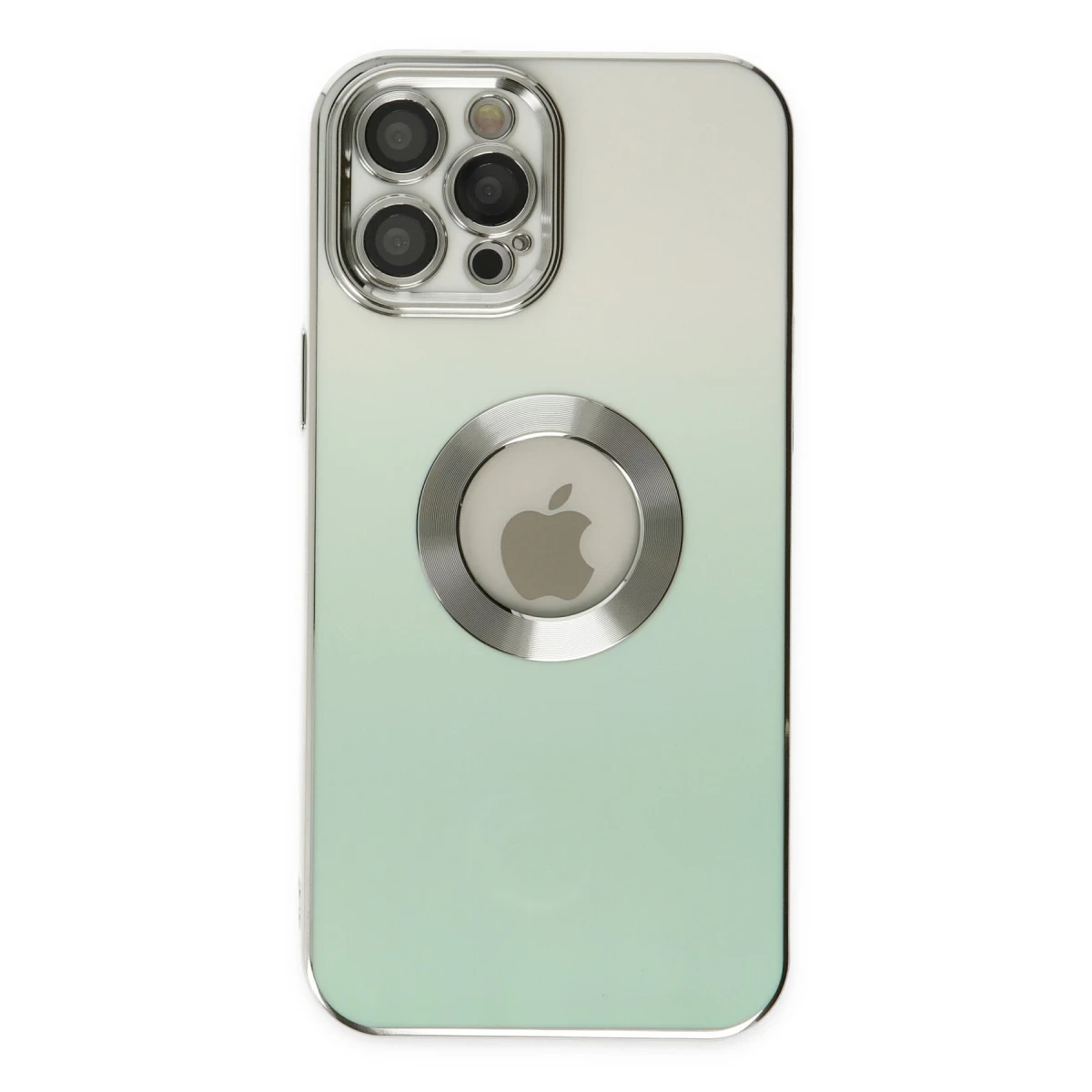 Apple iPhone 12 Pro Max Kılıf Best Silikon - Turkuaz