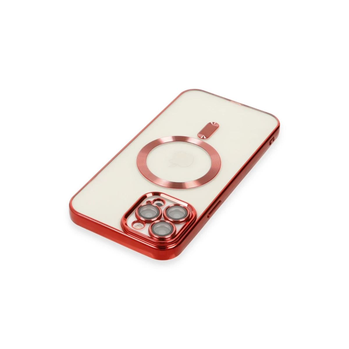 Apple iPhone 12 Pro Max Kılıf Kross Magneticsafe Kapak - Kırmızı