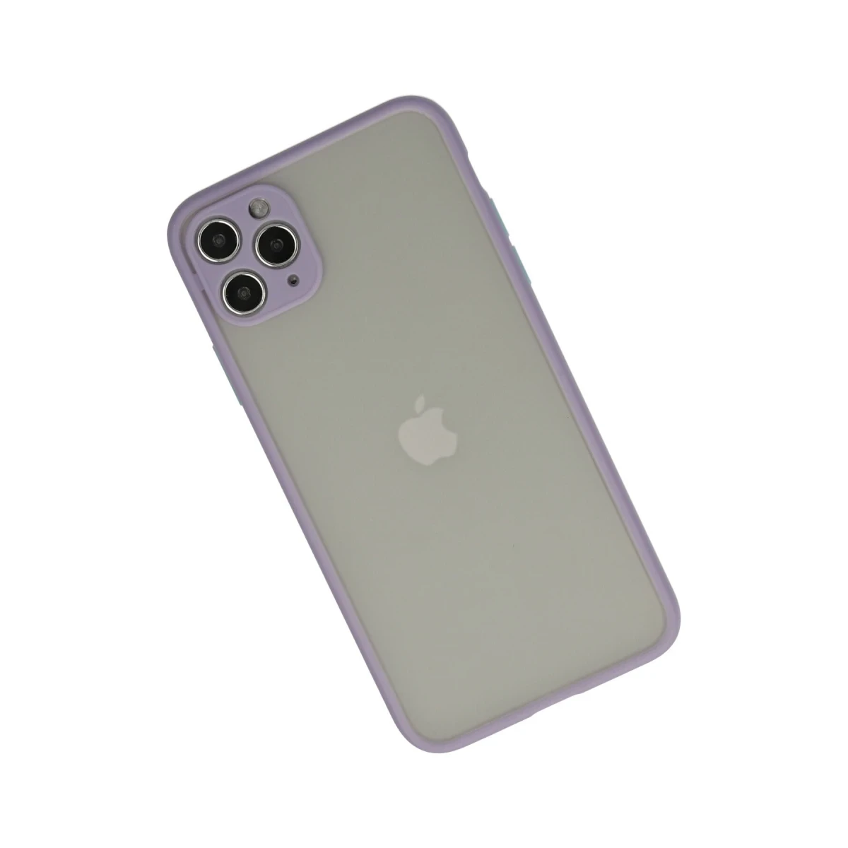 Apple iPhone 12 Pro Max Kılıf Montreal Silikon Kapak - Mor