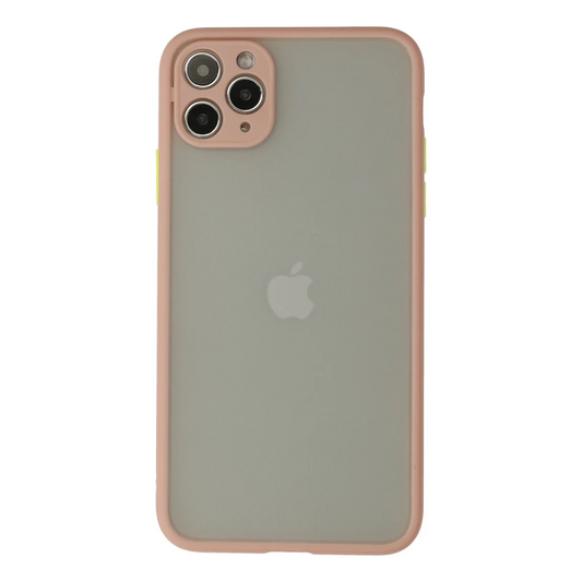 Apple iPhone 12 Pro Max Kılıf Montreal Silikon Kapak - Pembe