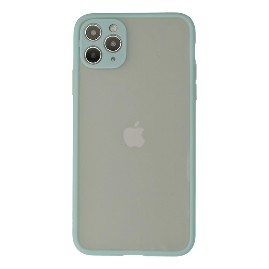 Apple iPhone 12 Pro Max Kılıf Montreal Silikon Kapak - Turkuaz