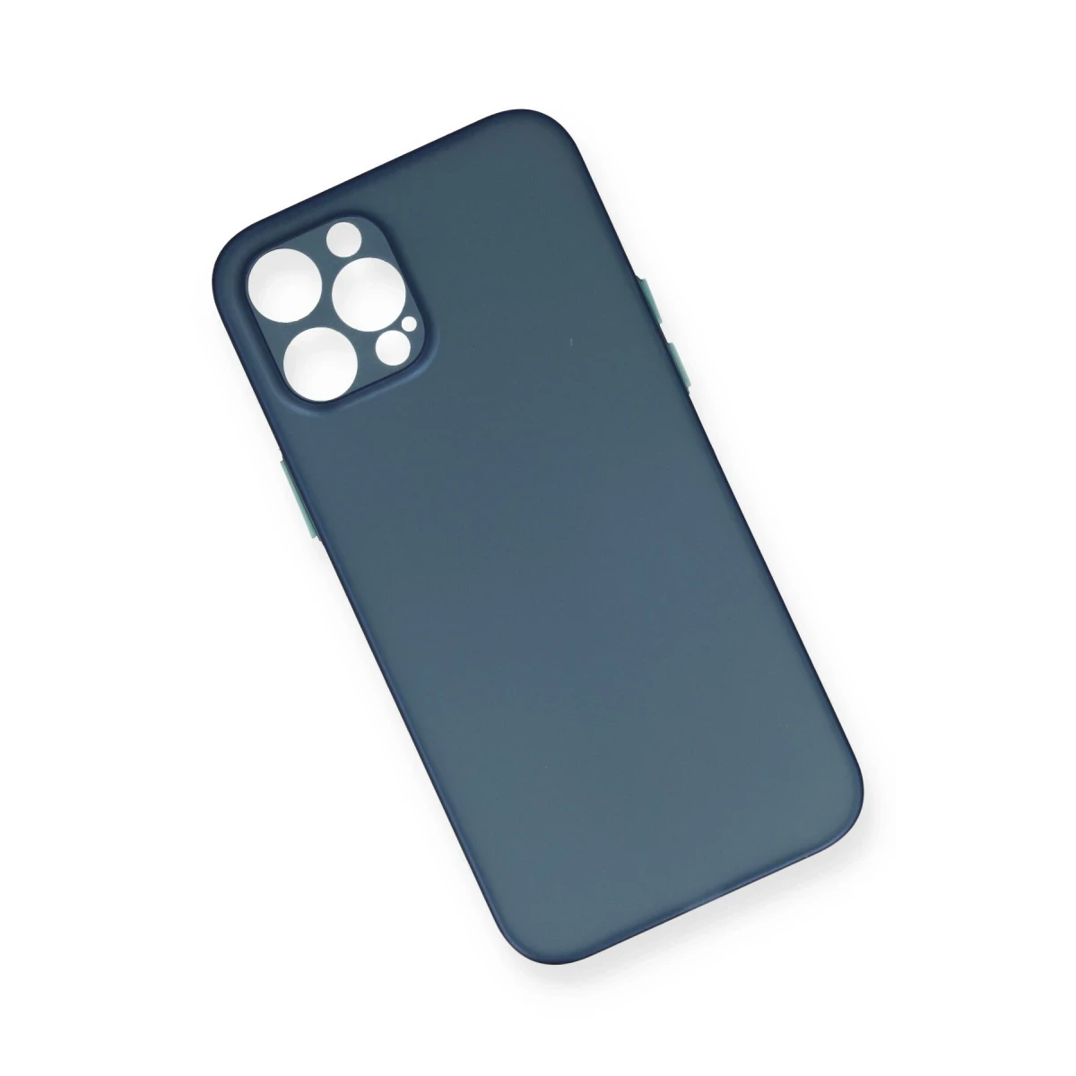 Apple iPhone 12 Pro Max Kılıf PP Ultra İnce Kapak - Mavi