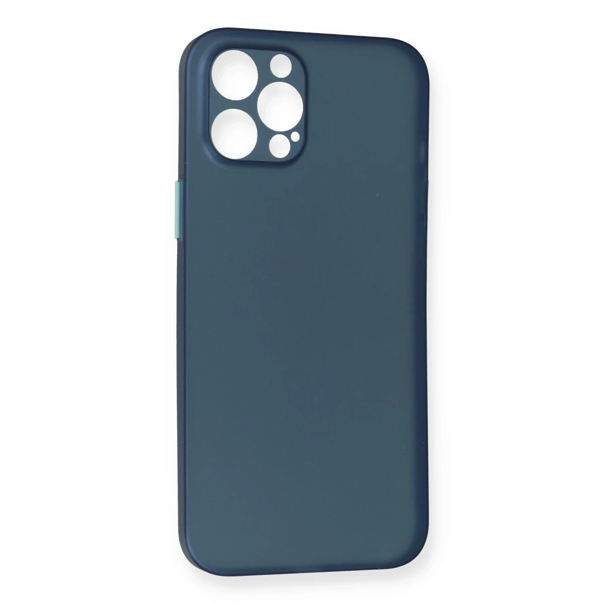 Apple iPhone 12 Pro Max Kılıf PP Ultra İnce Kapak - Mavi
