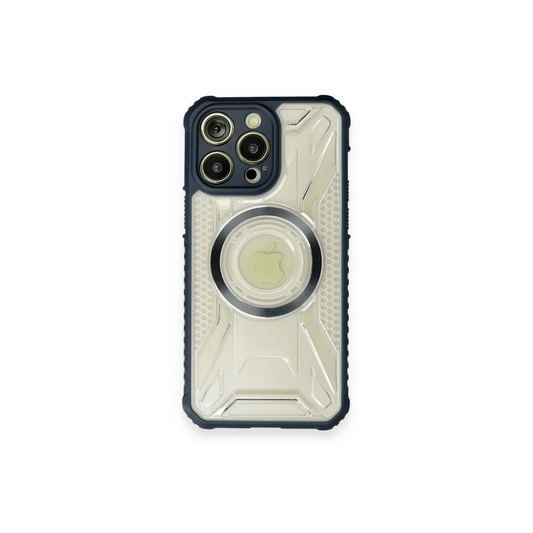 Apple iPhone 12 Pro Max Kılıf Prag Magneticsafe Kapak - Lacivert