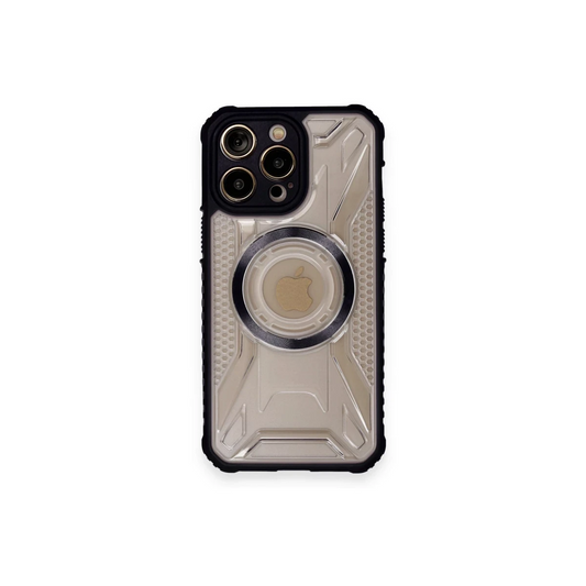 Apple iPhone 12 Pro Max Kılıf Prag Magneticsafe Kapak - Siyah