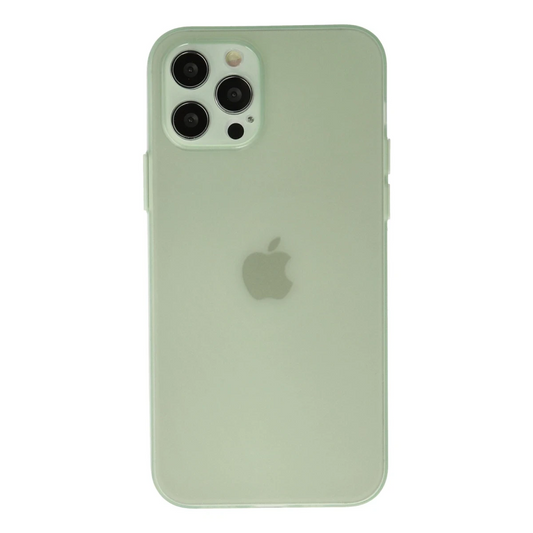 Apple iPhone 12 Pro Max Kılıf Puma Silikon - Açık Yeşil