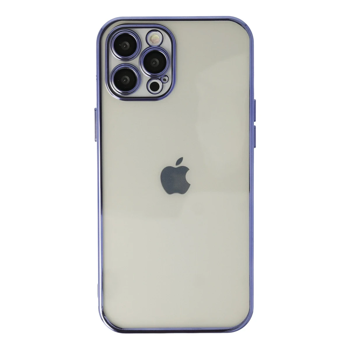 Apple iPhone 12 Pro Max Kılıf Razer Lensli Silikon - Mor