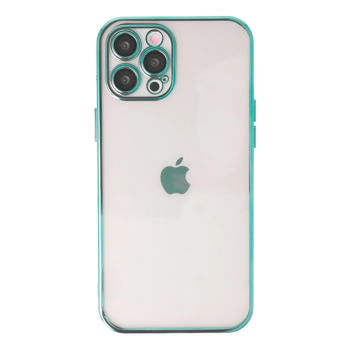 Apple iPhone 12 Pro Max Kılıf Razer Lensli Silikon - Yeşil