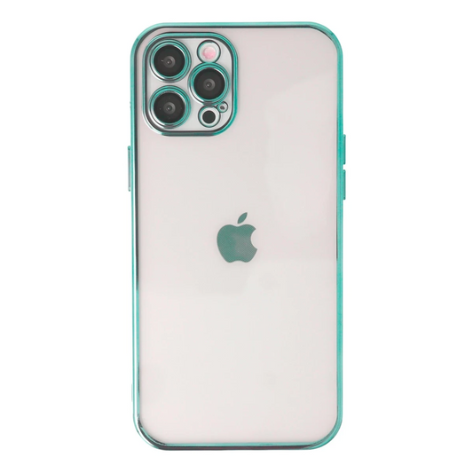 Apple iPhone 12 Pro Max Kılıf Razer Lensli Silikon - Yeşil