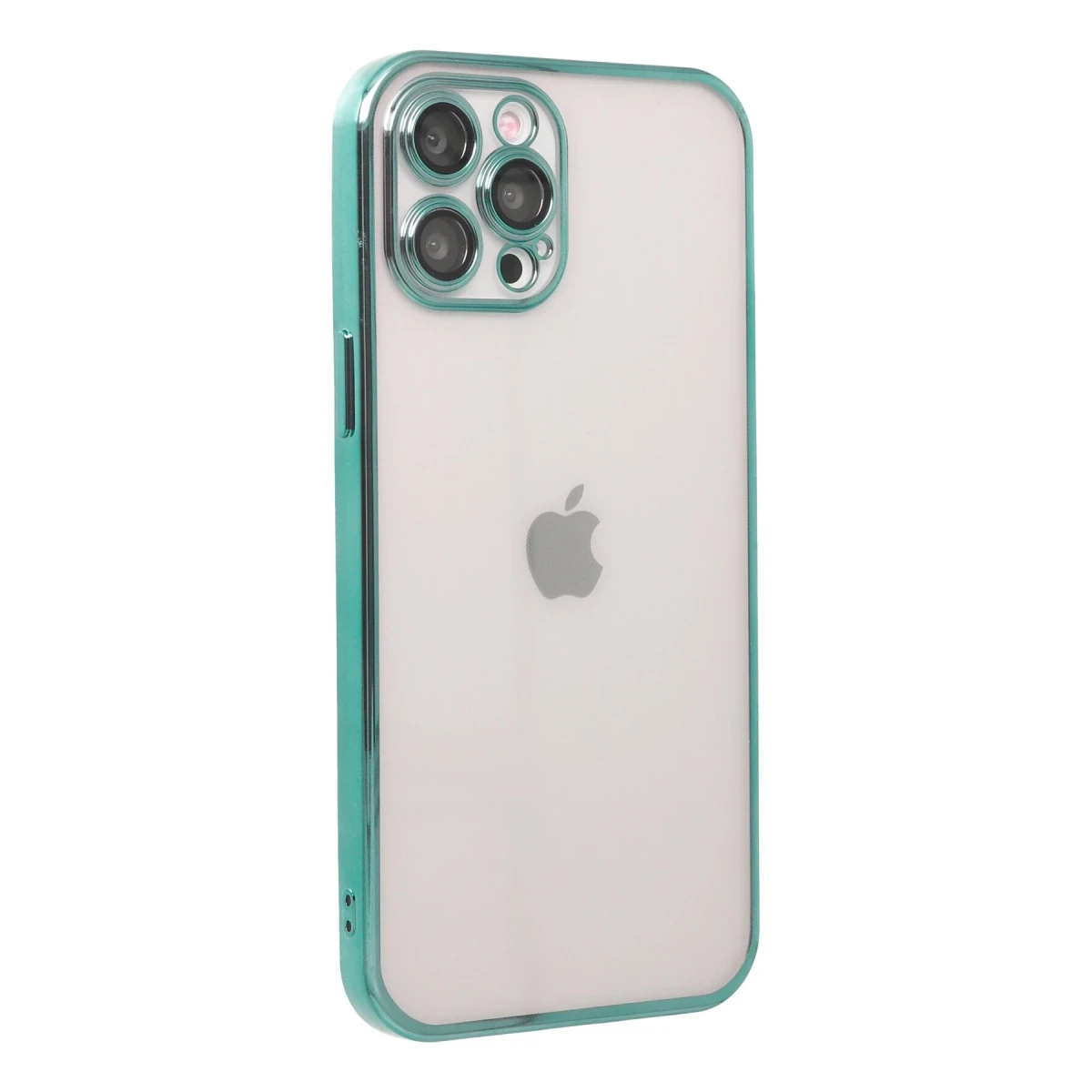 Apple iPhone 12 Pro Max Kılıf Razer Lensli Silikon - Yeşil