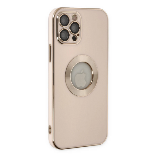 Apple iPhone 12 Pro Max Kılıf Store Silikon - Pembe