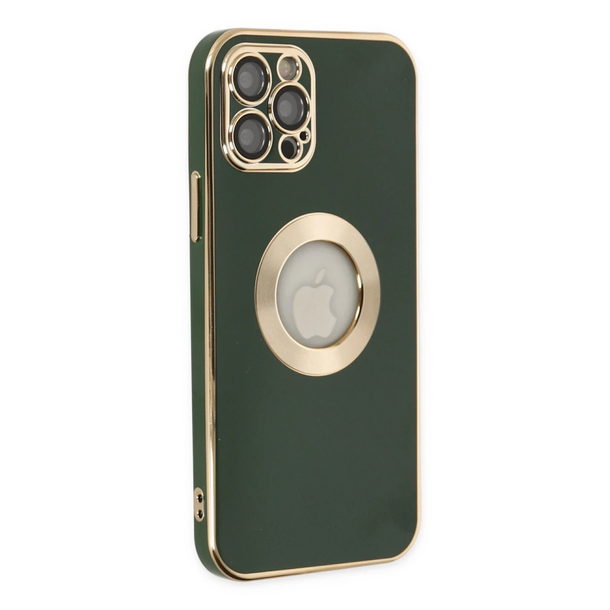 Apple iPhone 12 Pro Max Kılıf Store Silikon - Yeşil