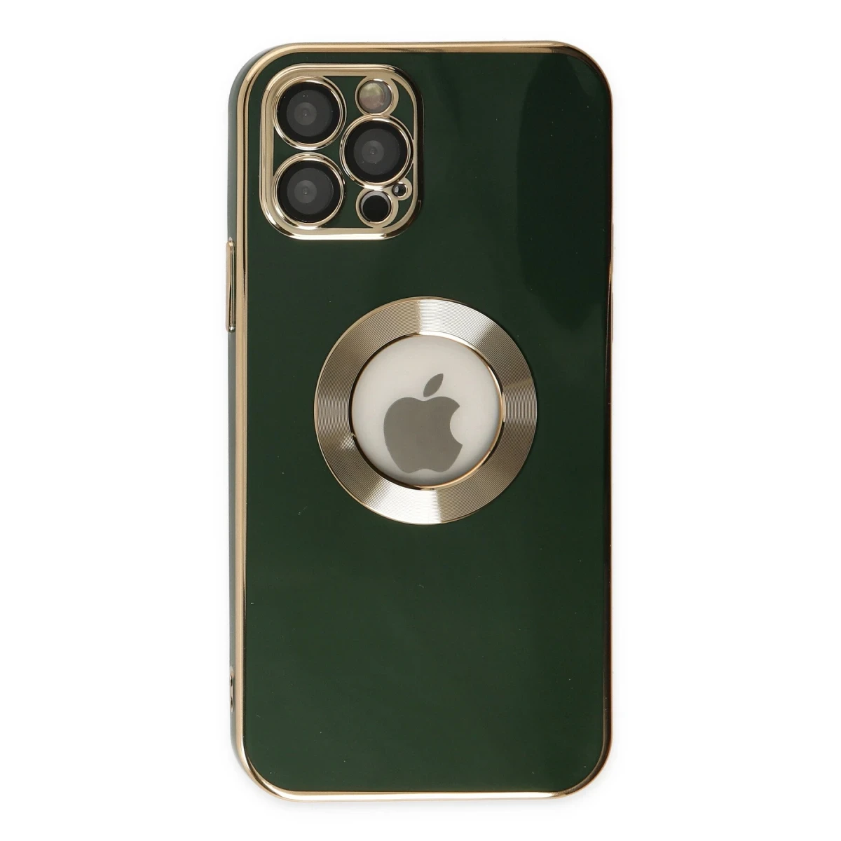 Apple iPhone 12 Pro Max Kılıf Store Silikon - Yeşil
