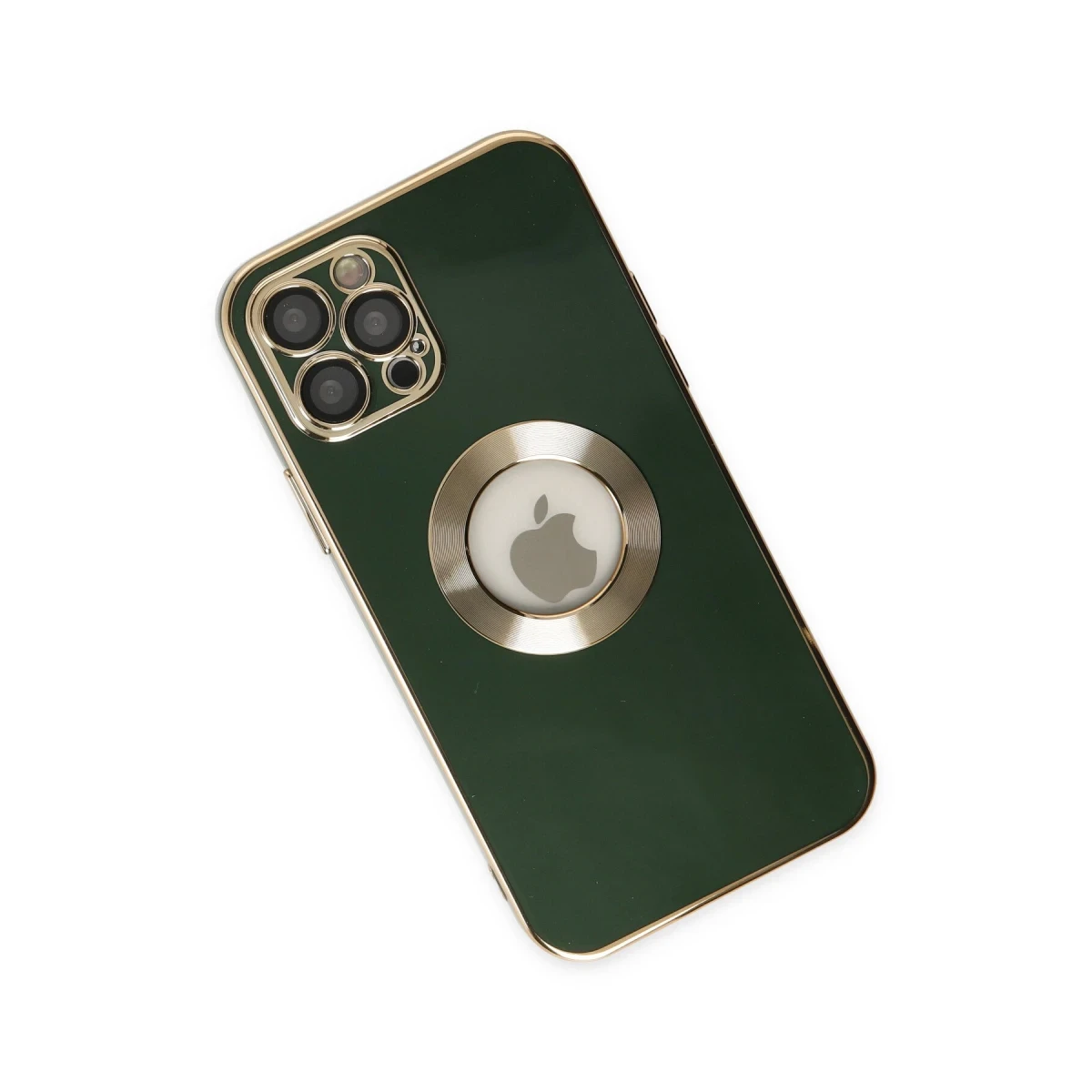Apple iPhone 12 Pro Max Kılıf Store Silikon - Yeşil