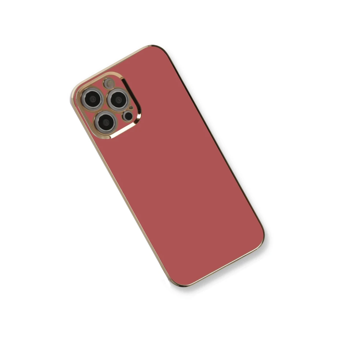 Apple iPhone 12 Pro Max Kılıf Volet Silikon - Kırmızı