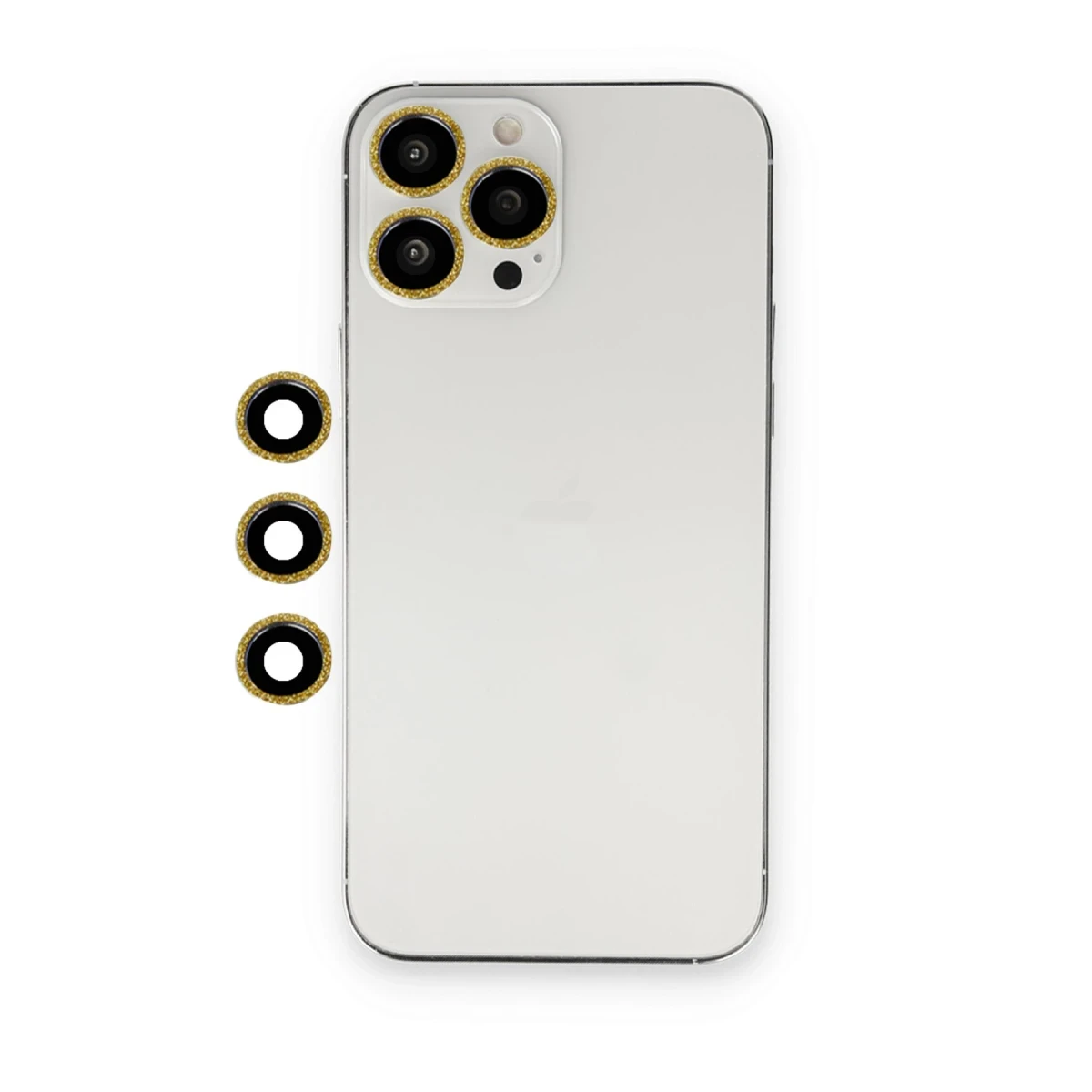 Apple iPhone 12 Pro Max Shine Kamera Lens - Gold