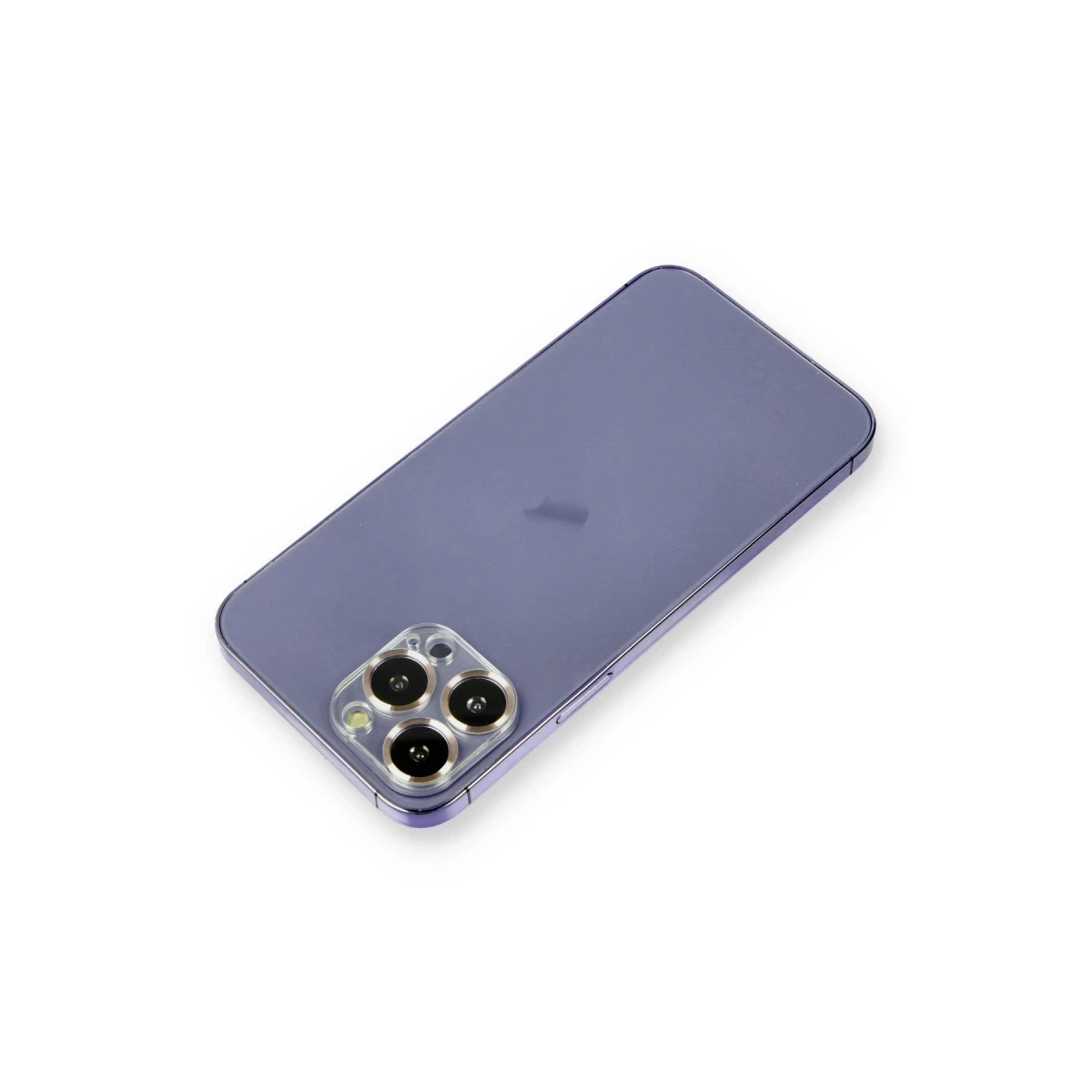 Apple iPhone 12 Pro Metal Kamera Lens Koruma Cam - Gold