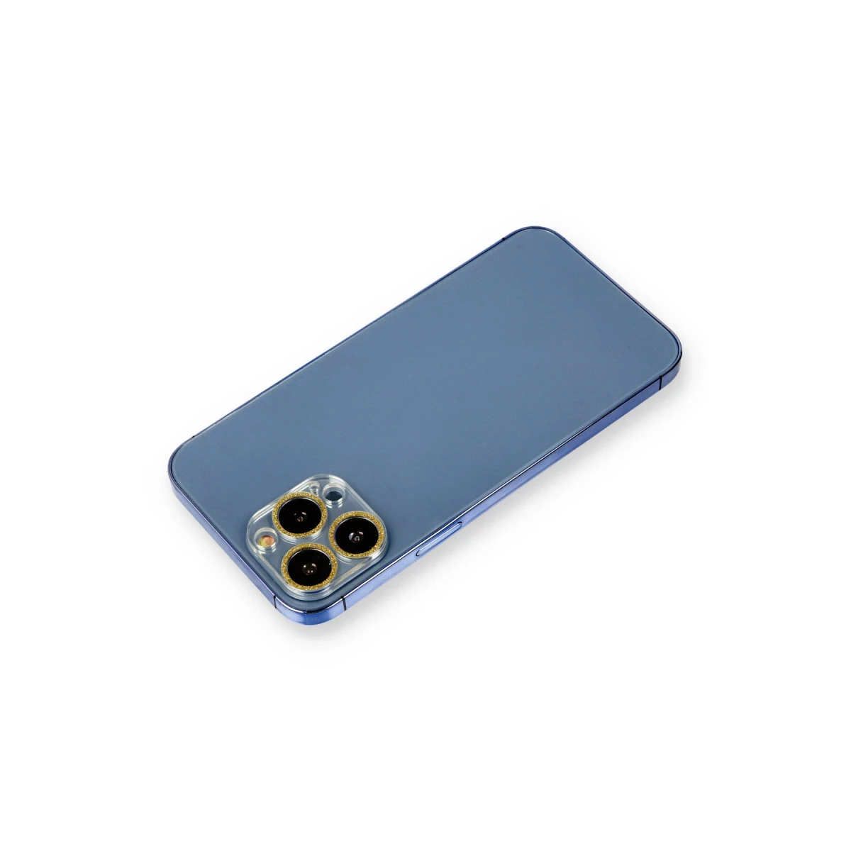 Apple iPhone 12 Pro Shine Kamera Lens Koruma Cam - Gold