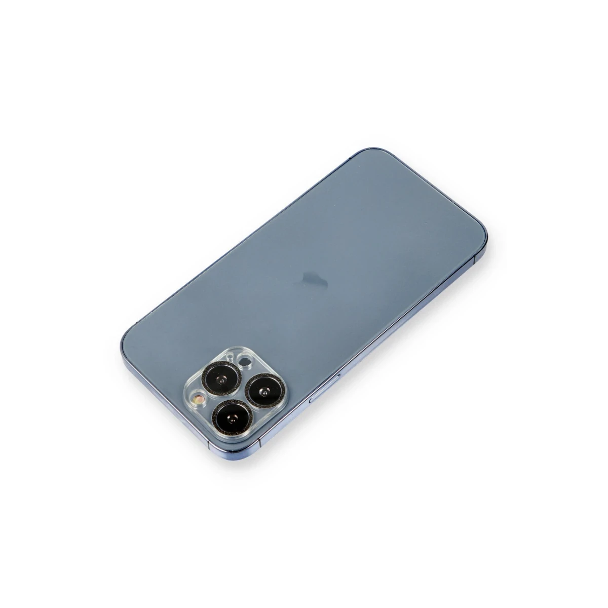 Apple iPhone 12 Pro Shine Kamera Lens Koruma Cam - Siyah