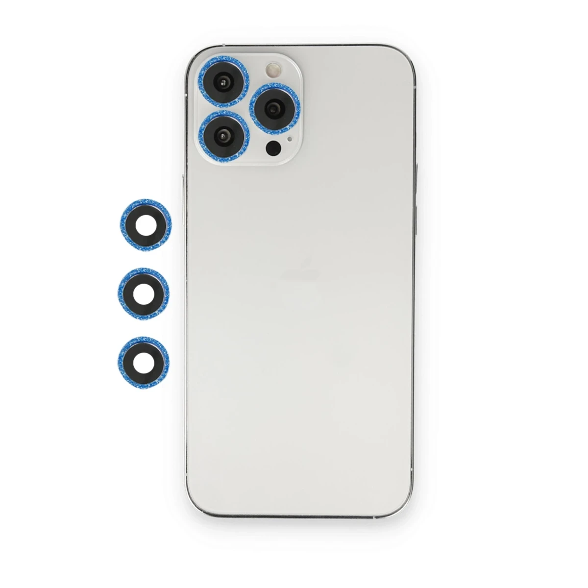 Apple iPhone 12 Pro Shine Kamera Lens - Mavi