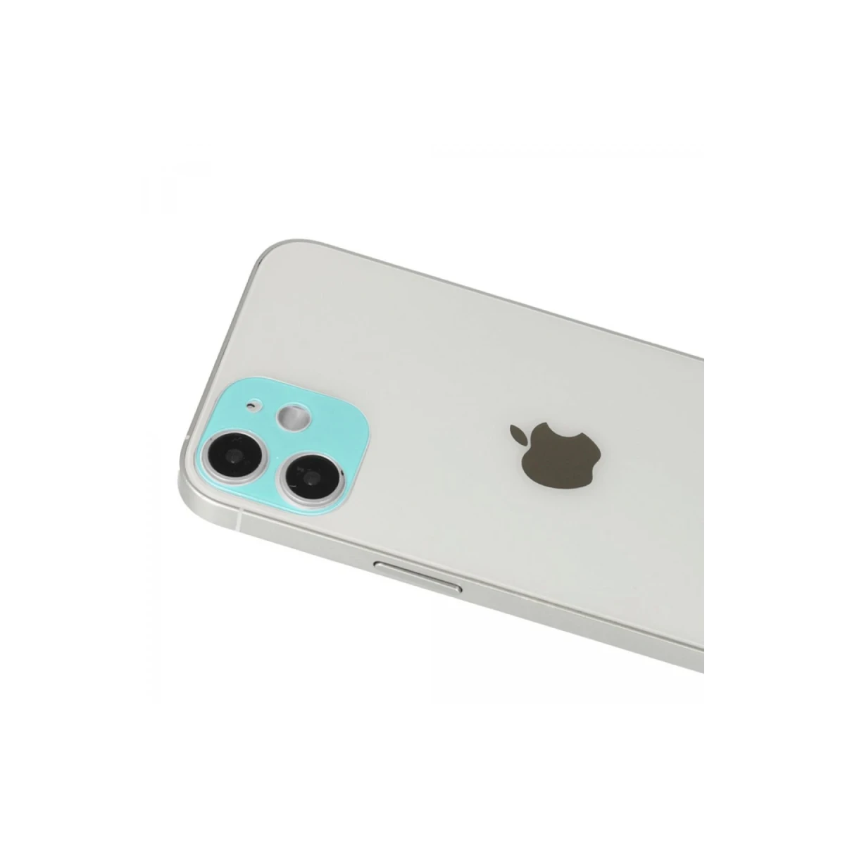 Apple iPhone 12 Rainbow Kamera Lens Koruma Cam - Yeşil