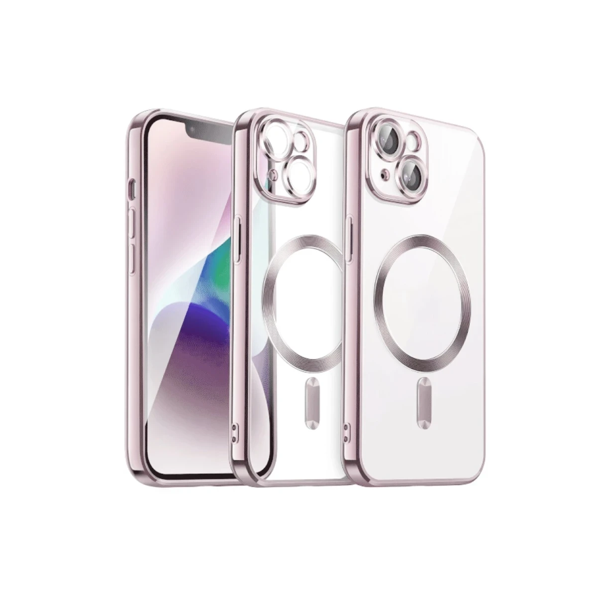 Apple iPhone 13 Kılıf Kross Magneticsafe Kapak - Rose