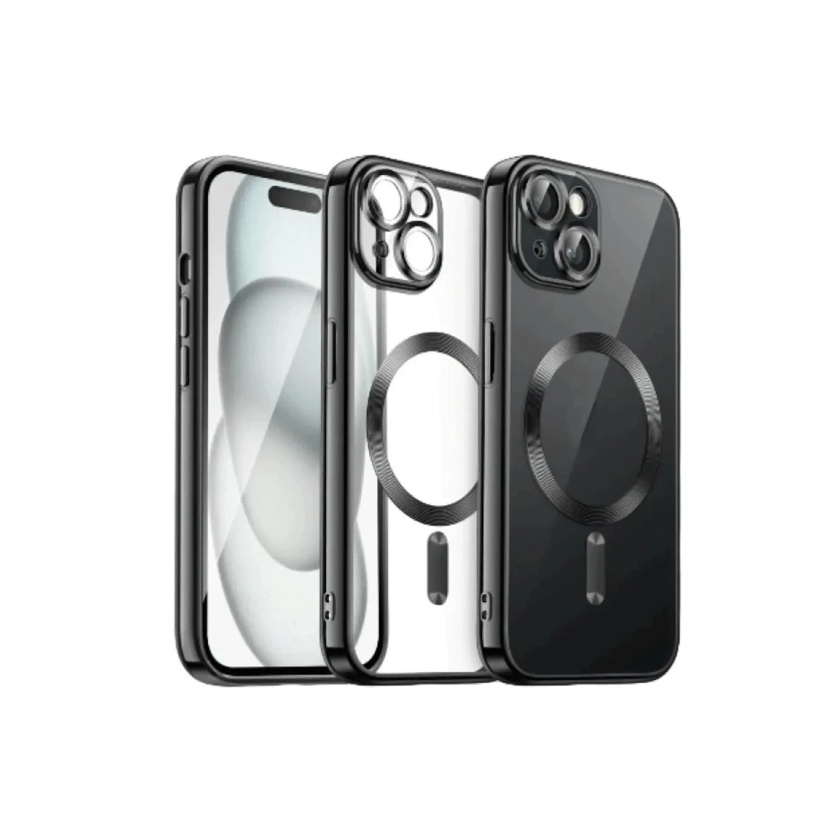 Apple iPhone 13 Kılıf Kross Magneticsafe Kapak - Siyah