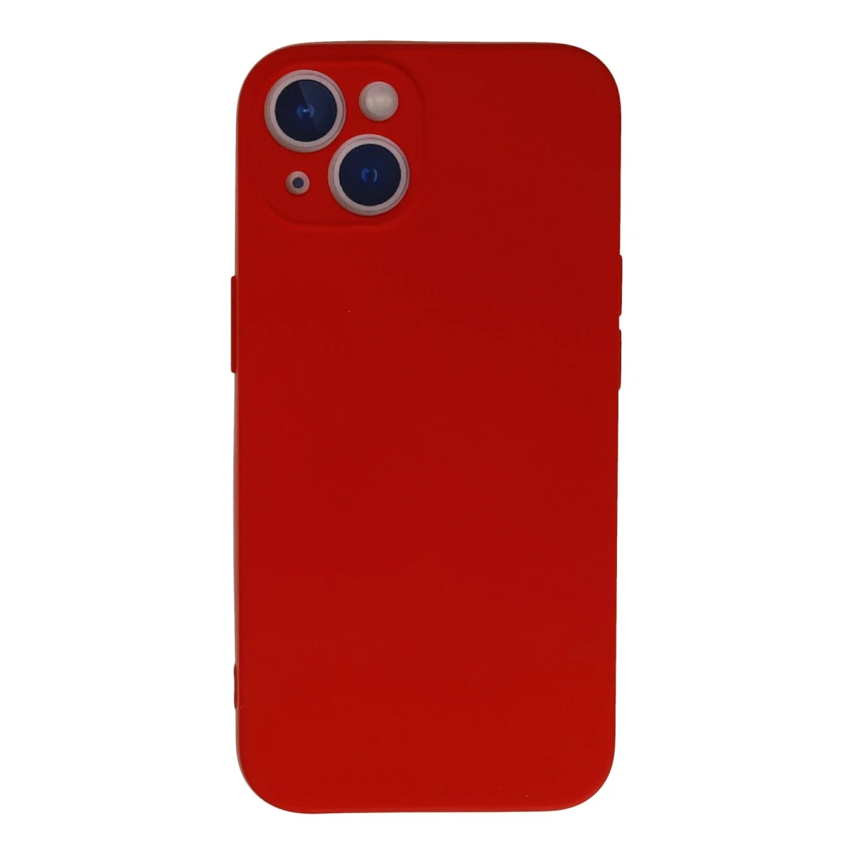 Apple iPhone 13 Mini Kılıf Nano içi Kadife Silikon - Kırmızı