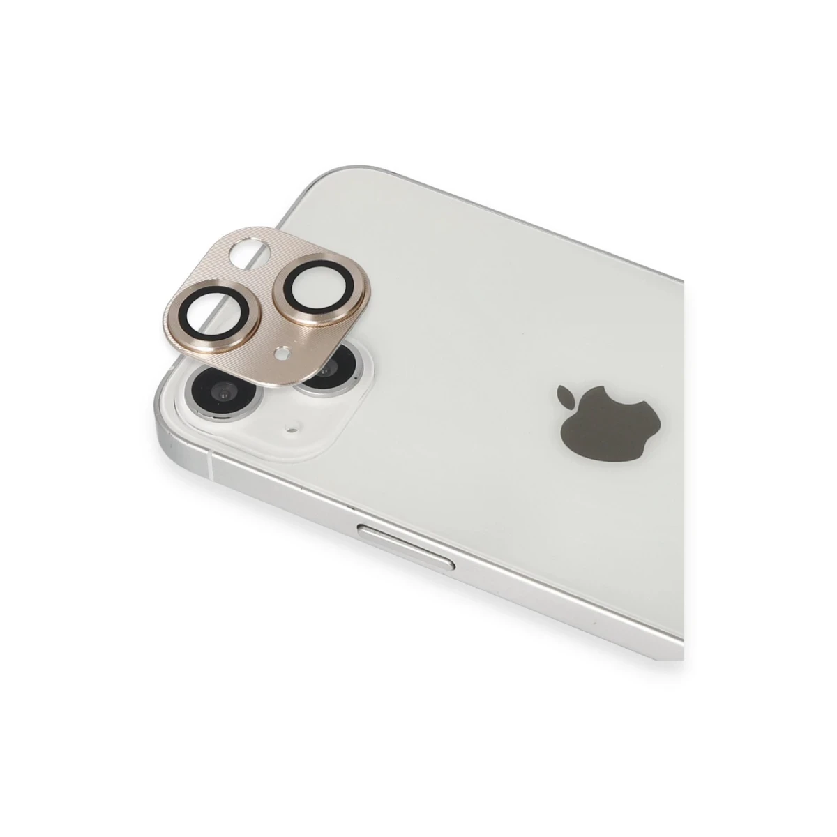 Apple iPhone 13 Pers Alüminyum Kamera Lens - Gold