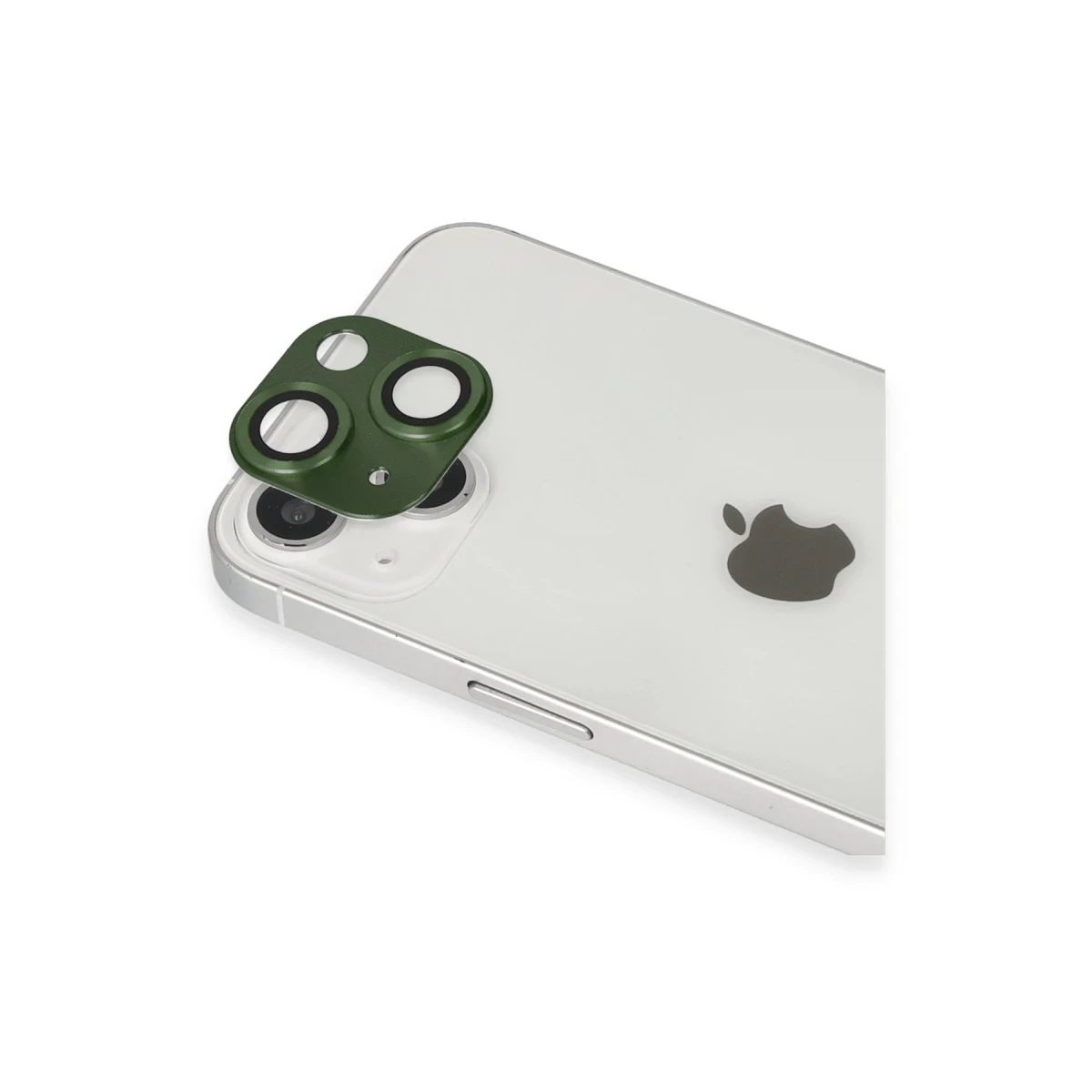 Apple iPhone 13 Pers Alüminyum Kamera Lens - Yeşil