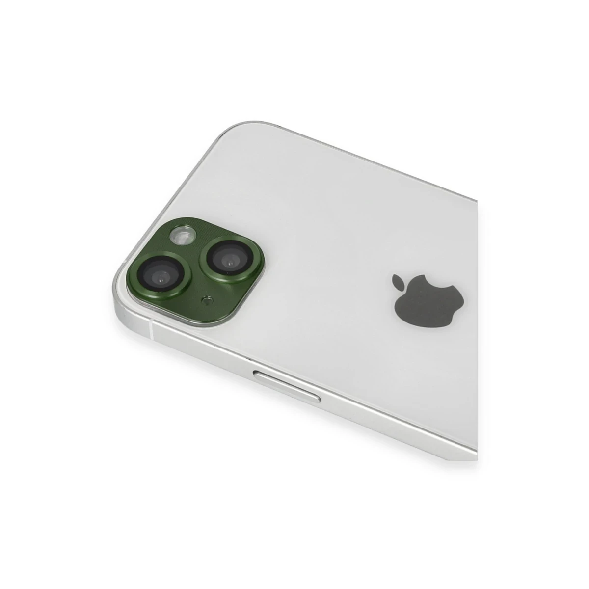 Apple iPhone 13 Pers Alüminyum Kamera Lens - Yeşil