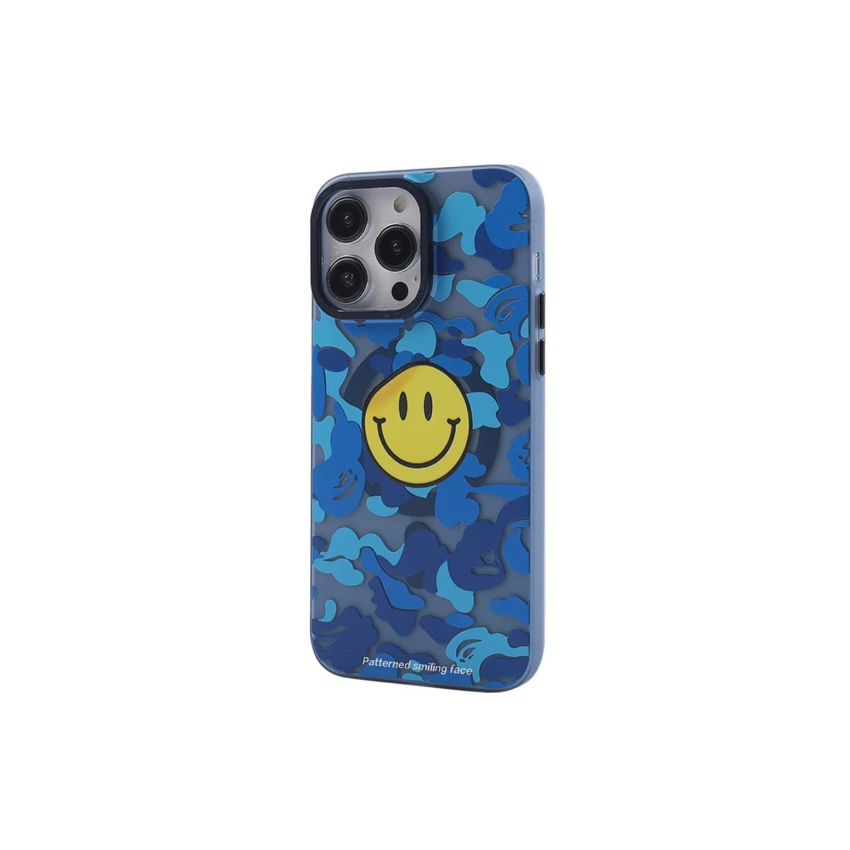 Apple iPhone 13 Pro Kılıf Apollo Magneticsafe Desenli Kapak - Apollo Mavi - 1