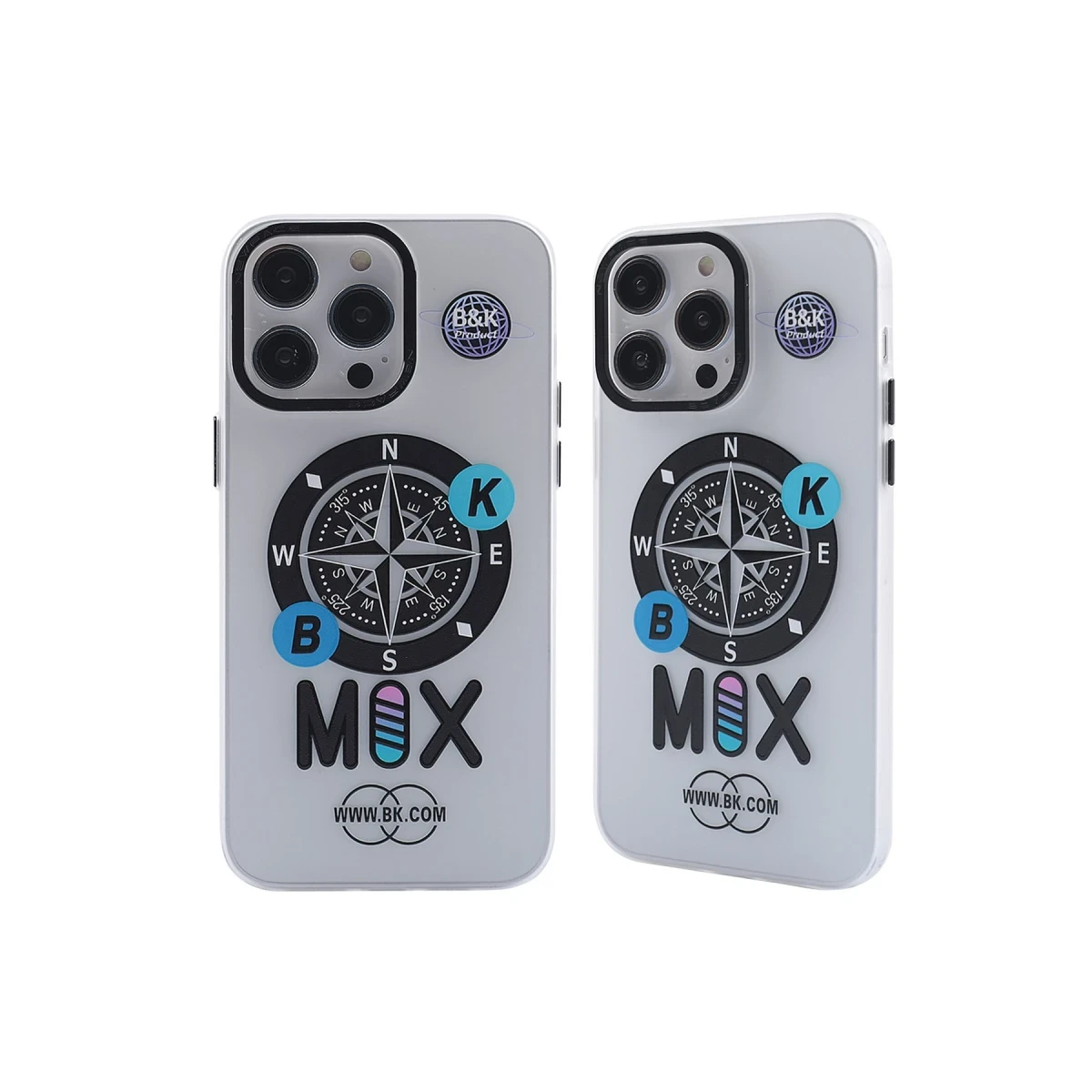 Apple iPhone 13 Pro Kılıf Apollo Magneticsafe Desenli Kapak - Apollo Şeffaf - 3