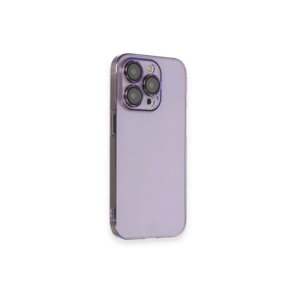 Apple iPhone 13 Pro Kılıf Armada Lensli Kapak - Lila