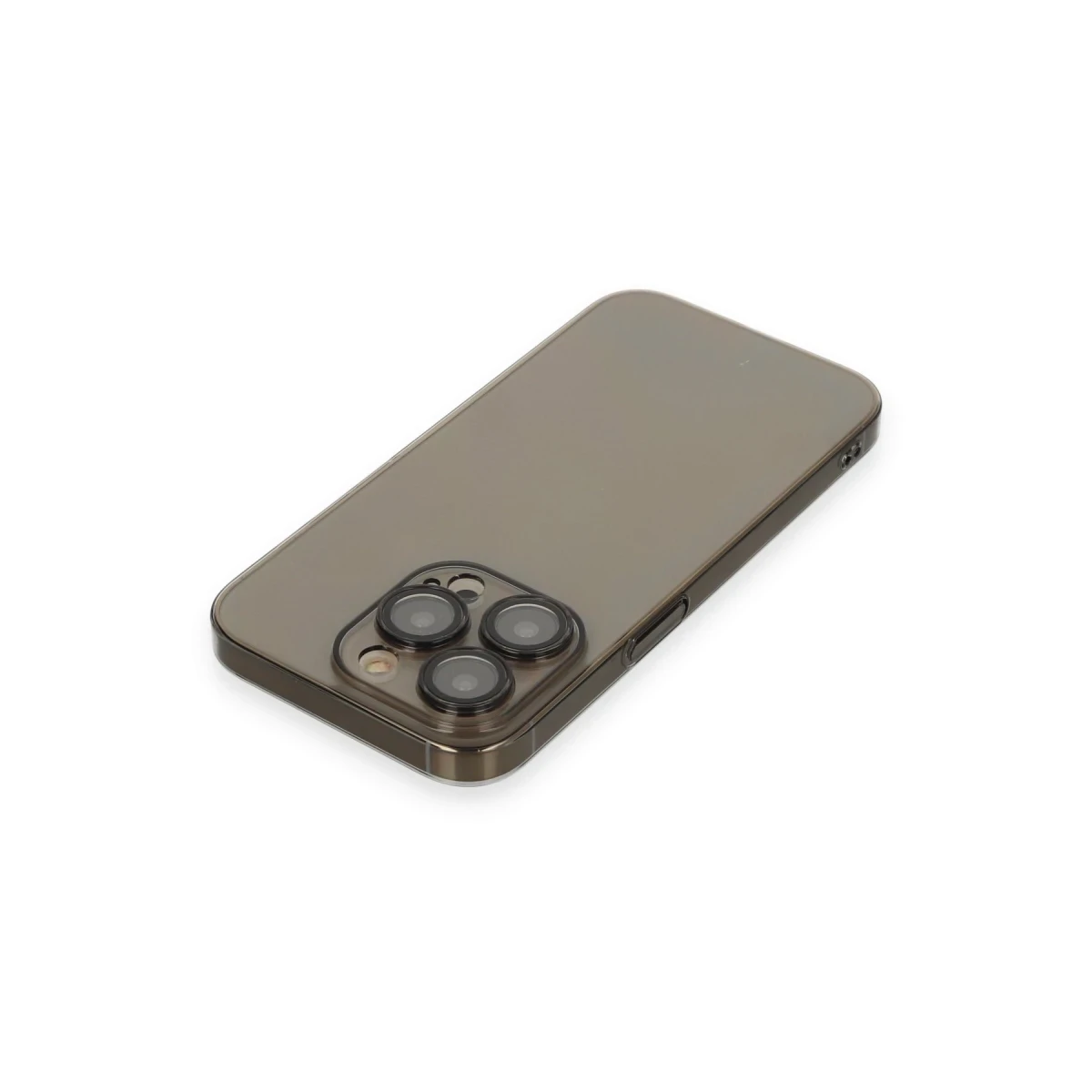 Apple iPhone 13 Pro Kılıf Armada Lensli Kapak - Siyah