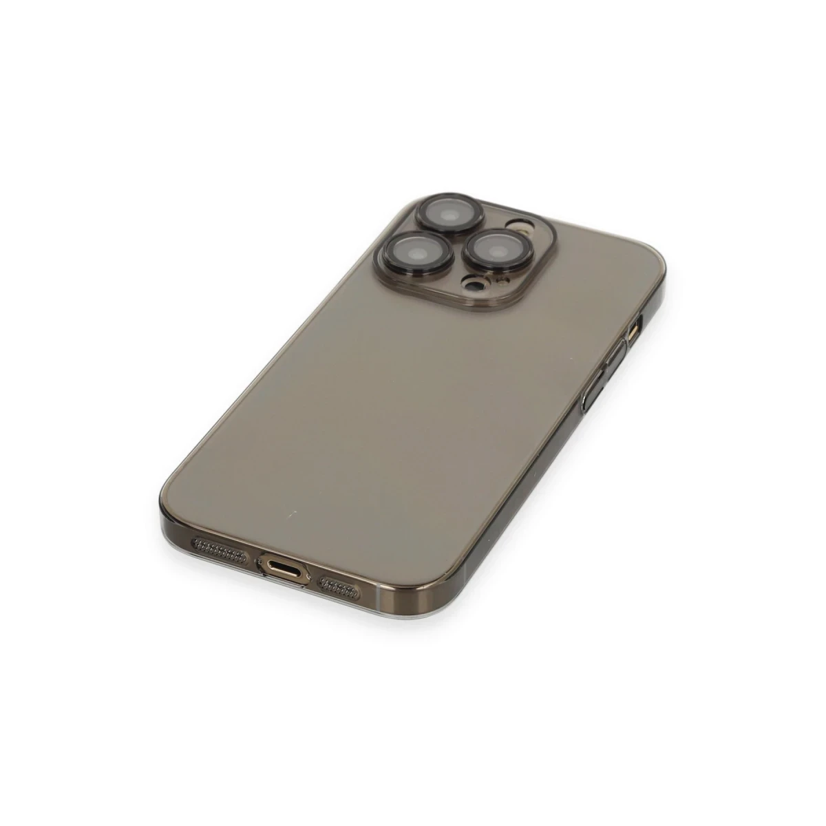 Apple iPhone 13 Pro Kılıf Armada Lensli Kapak - Siyah