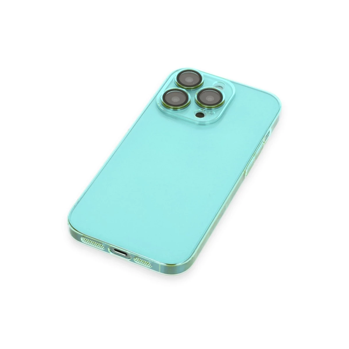 Apple iPhone 13 Pro Kılıf Armada Lensli Kapak - Yeşil