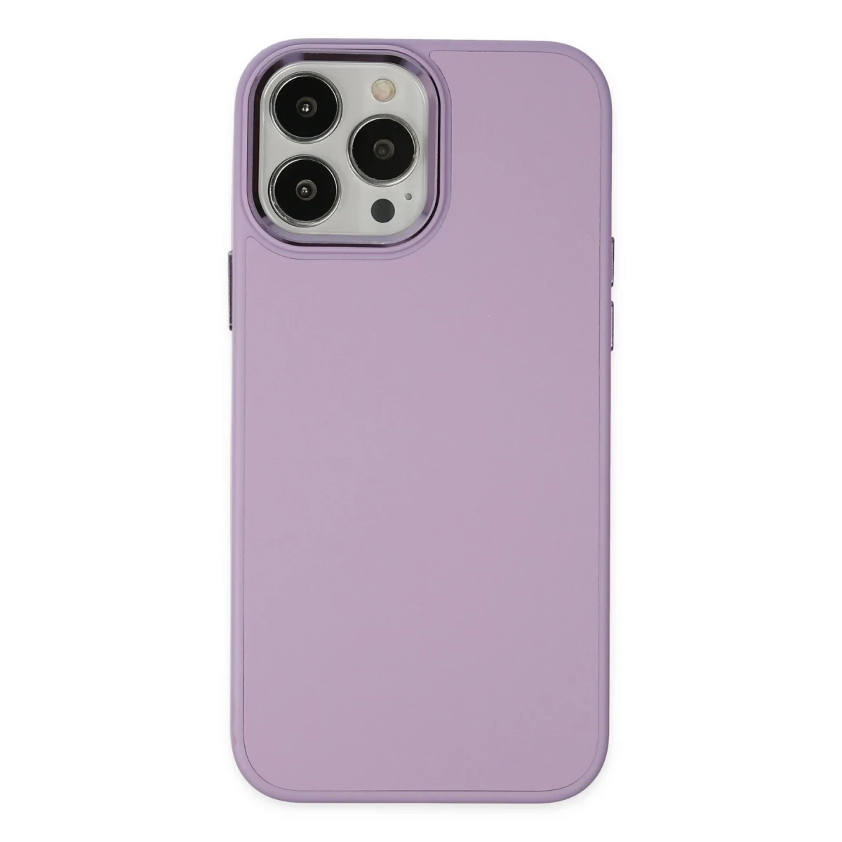 Apple iPhone 13 Pro Kılıf Asya Deri Silikon - Lila