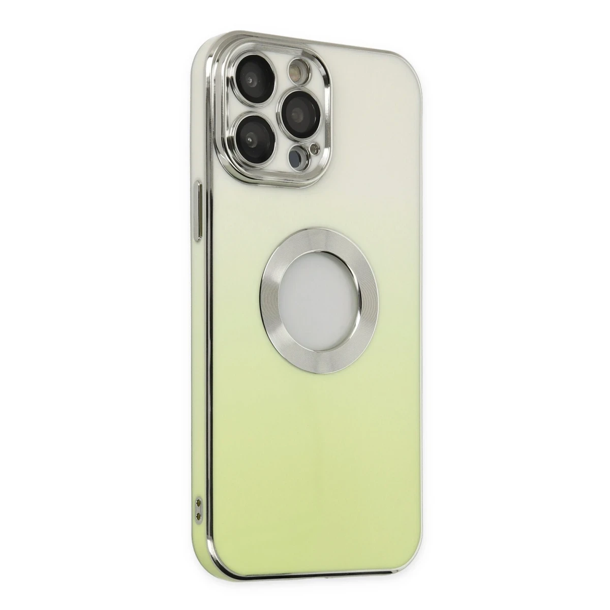 Apple iPhone 13 Pro Kılıf Best Silikon - Yeşil