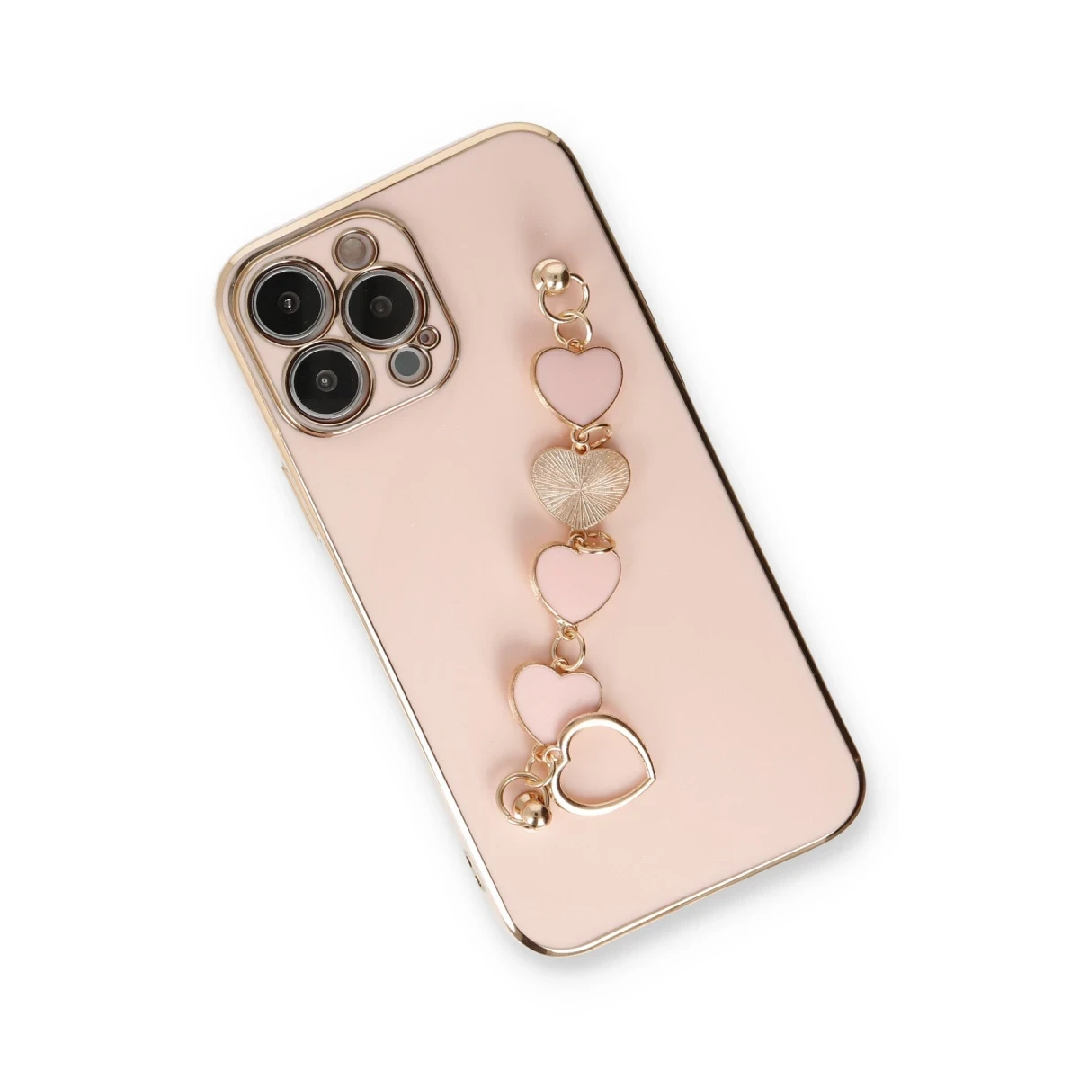 Apple iPhone 13 Pro Kılıf Esila Silikon - Pudra
