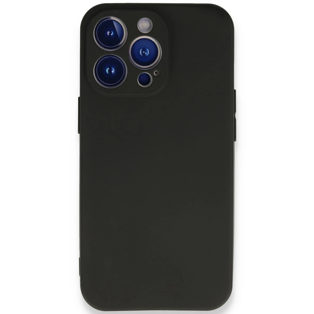 Apple iPhone 13 Pro Kılıf First Silikon - Siyah