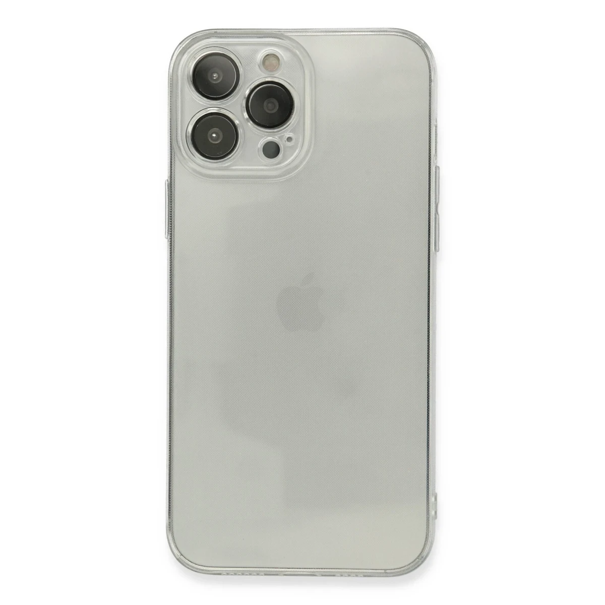 Apple iPhone 13 Pro Kılıf Fly Lens Silikon - Şeffaf