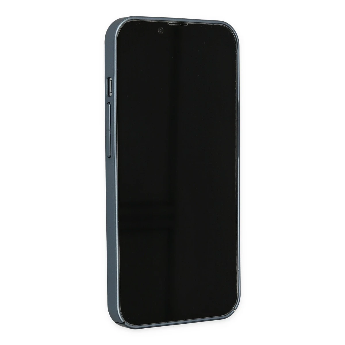 Apple iPhone 13 Pro Kılıf Jack Magneticsafe Lens Silikon - Sierra Blue